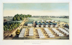 Mount Pleasant Hospitals, Washington, D.C., published 1862